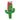 KONG Kickeroo Cactus Cat Toy 1ea/One Size