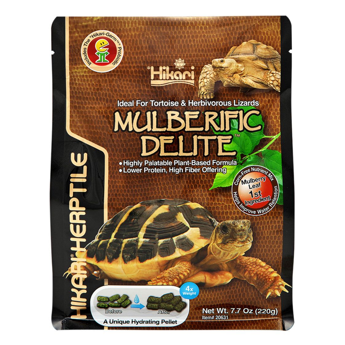 Hikari USA Mulberific Delite Tortoise Food 1ea/7.7 oz