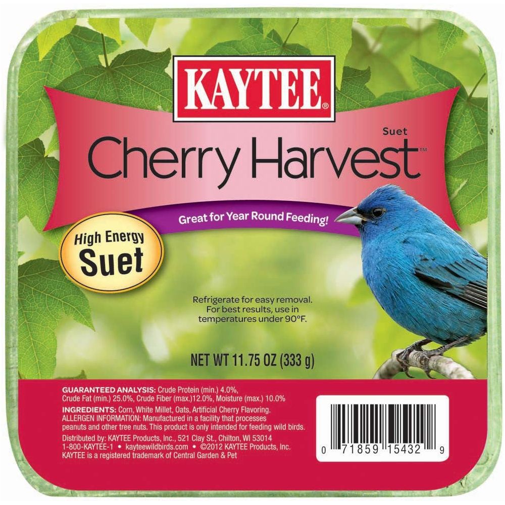 Kaytee Cherry Harvest High Energy Suet 1ea/11.75 oz