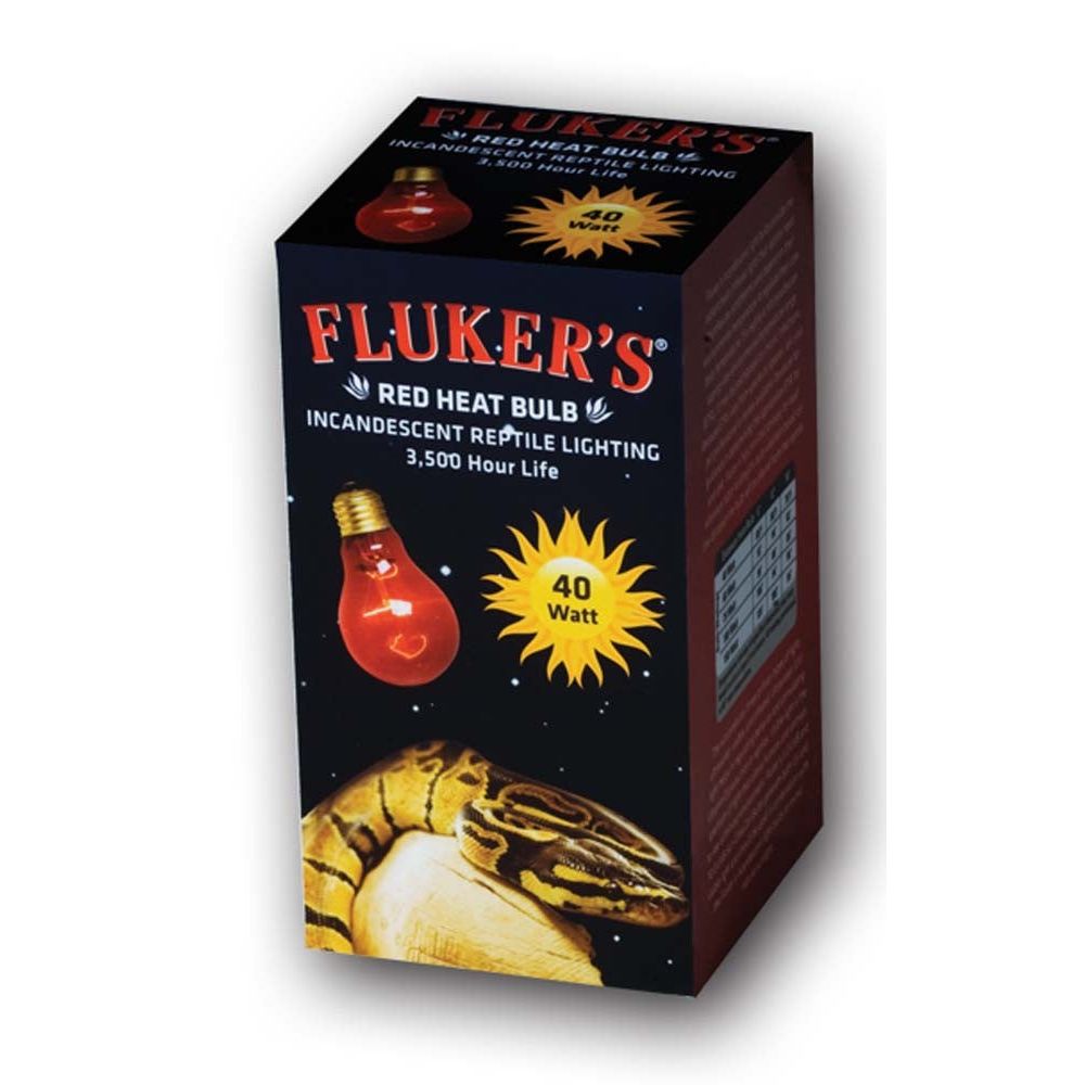 Fluker's Repta-Sun Incandescent Reptile Red Heat Bulb 1ea/100 W