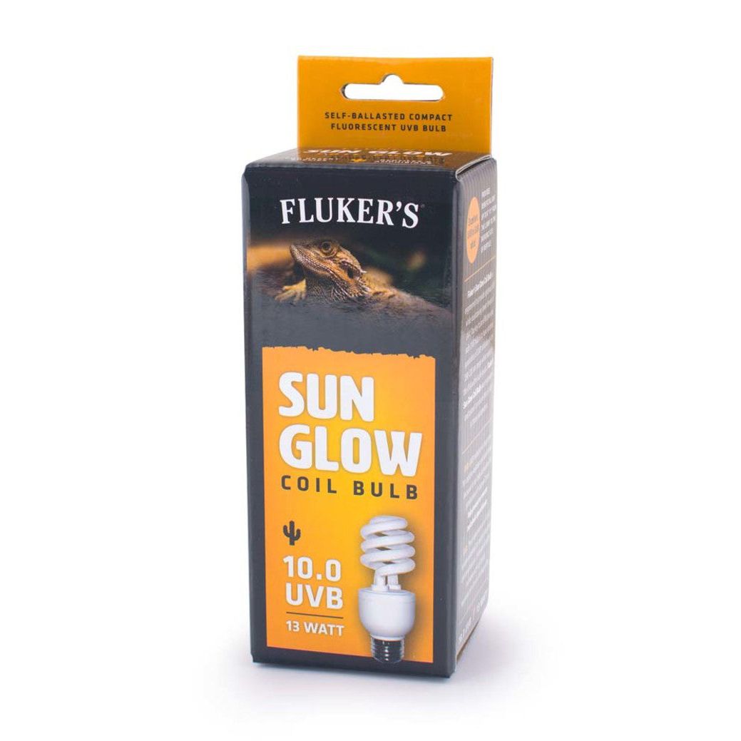 Fluker's Sun Glow 10.0 UVB Desert Coil Bulb White 1ea/13 W