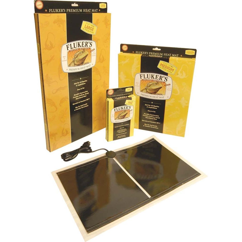 Fluker's Ultra-Deluxe Premium Heat Mat for Reptiles 1ea/11In X 17 in, LG