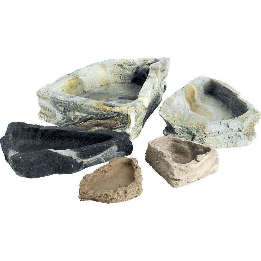 Fluker's Repta-Bowl Non-porous Food and Water Bowl Multi-Color 1ea/4 in, SM