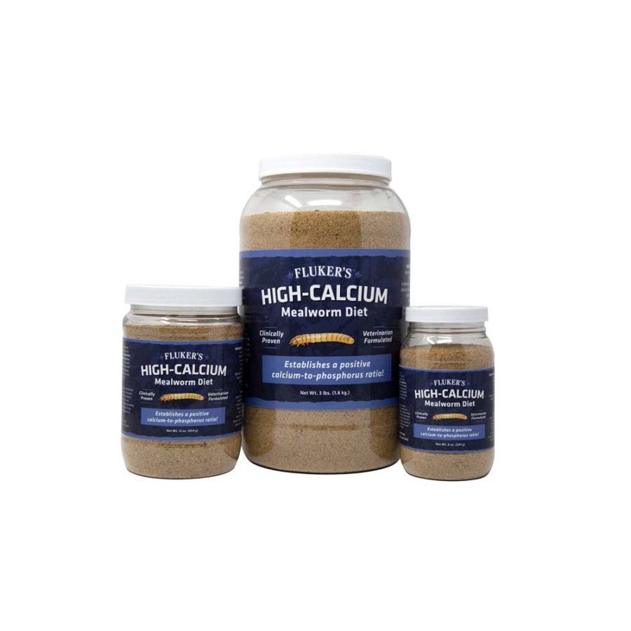 Fluker's High-Calcium Mealworm Diet Supplement 1ea/12 oz