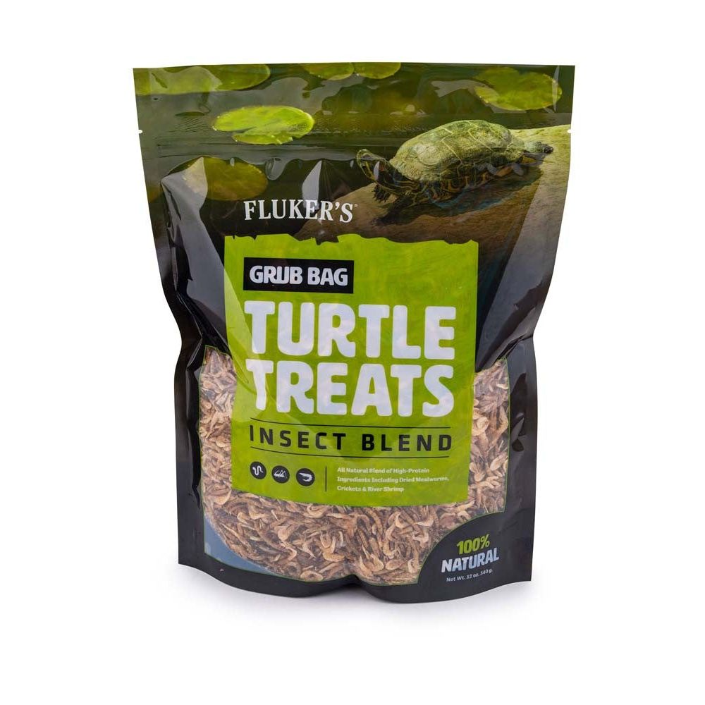 Fluker's Grub Bag Turtle Treat Insect Blend Dry Food 1ea/12 oz