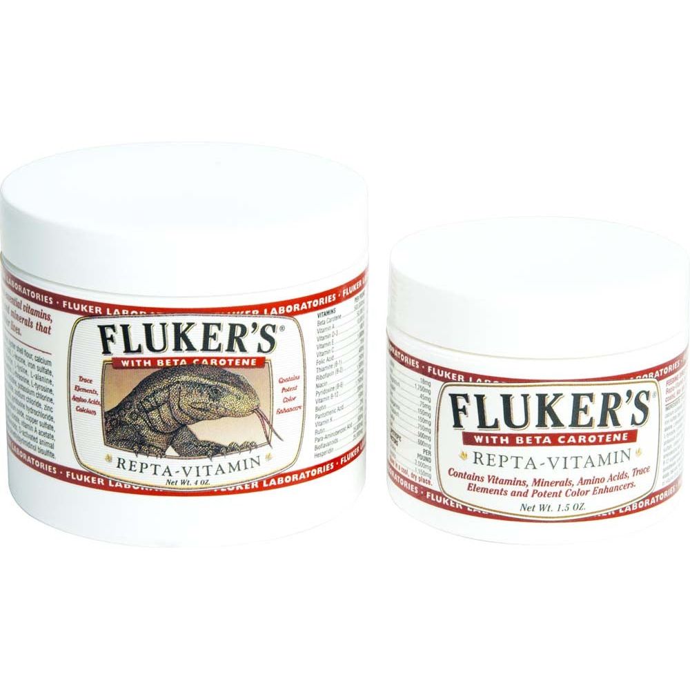 Fluker's Repta-Vitamin with Beta Carotene Reptile Supplement 1ea/4 oz