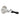Zilla Silver Reflector Domes 1ea/5.5 in