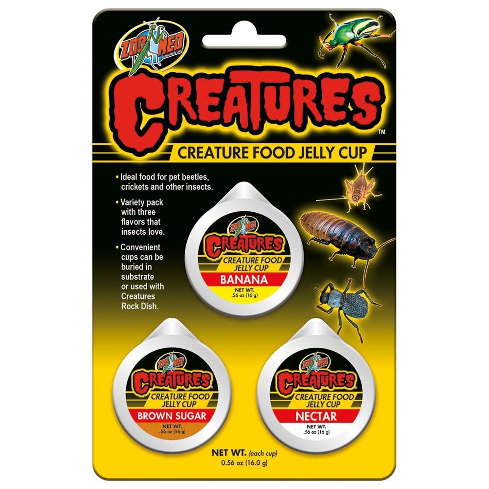 Zoo Med Creatures Food Jelly Cup 1ea/3 pk, 0.56 oz