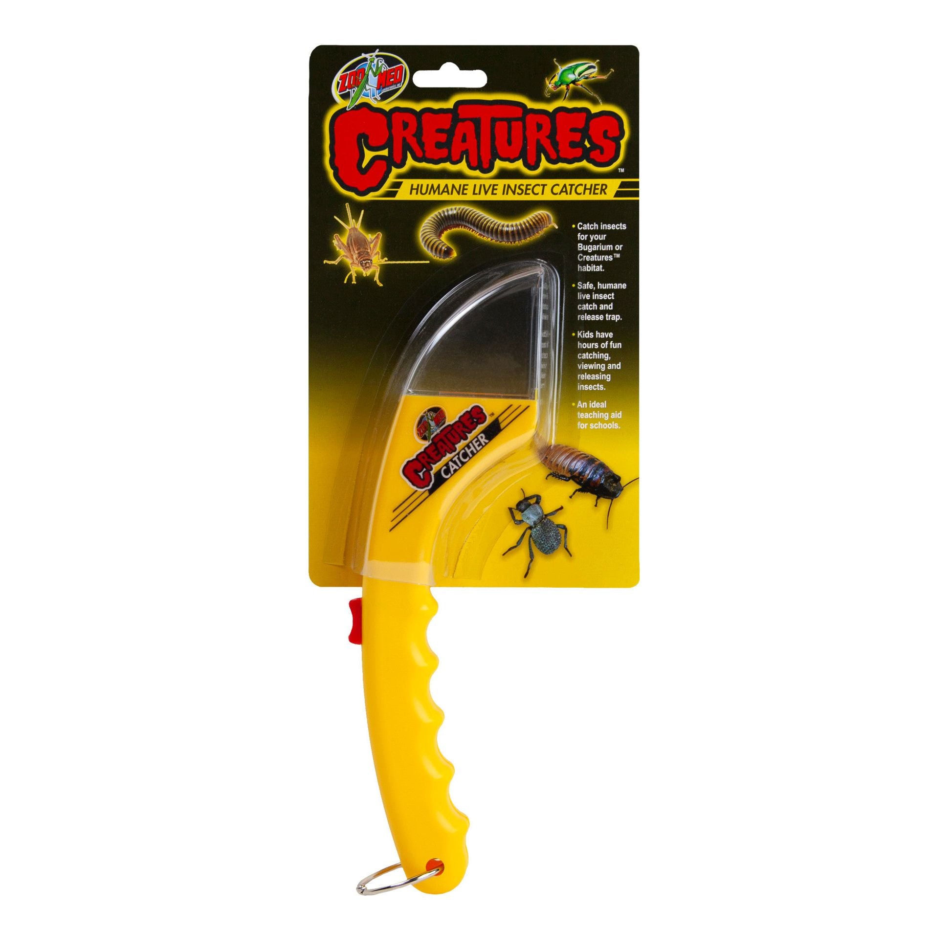 Zoo Med Creatures Humane Live Insect Catcher Yellow 1ea