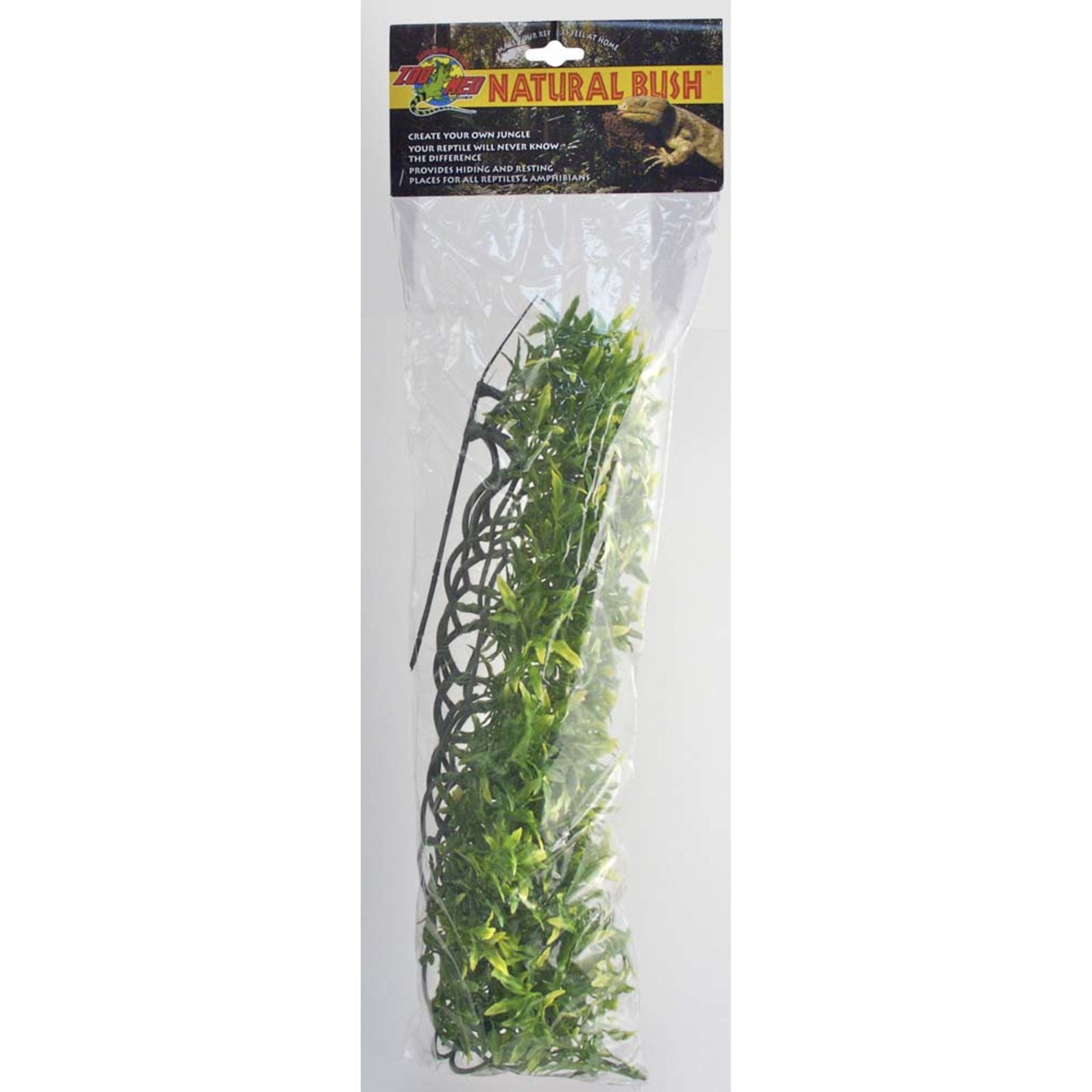 Zoo Med Natural Bush Bolivian Croton Plants Green 1ea/22 in, LG