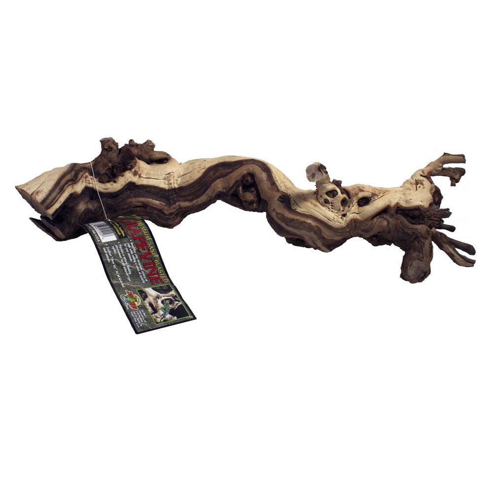 Zoo Med Premium Sand Blasted Grapevine Wood Brown 1ea/Show