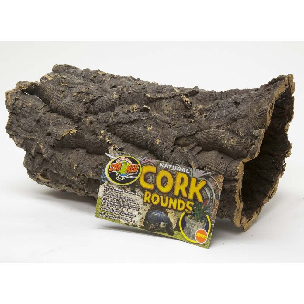 Zoo Med Natural Cork Bark Round Brown 1ea/Jumbo