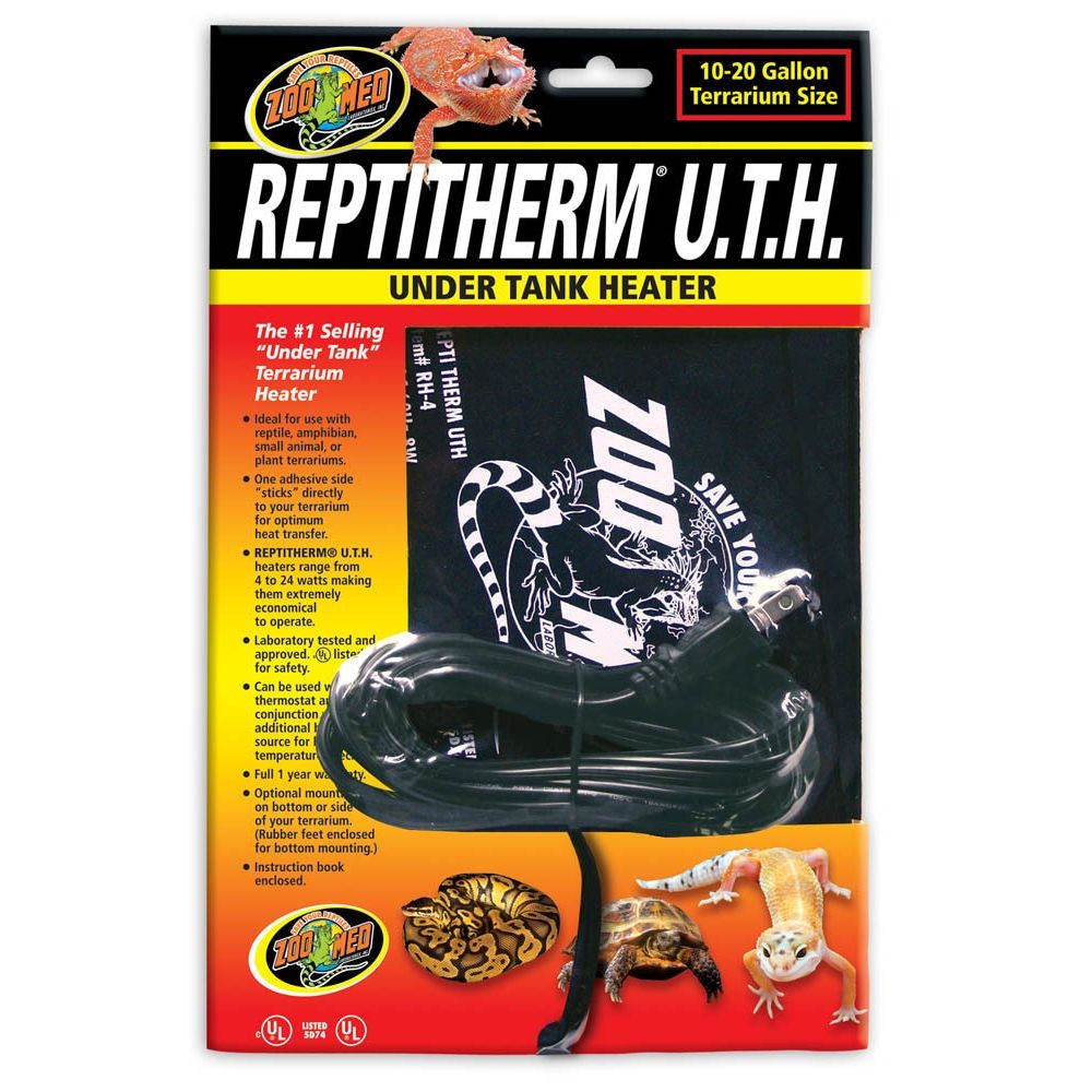 Zoo Med ReptiTherm Under Tank Heater (U.T.H) 8watt 1ea/6In X 8 in, SM