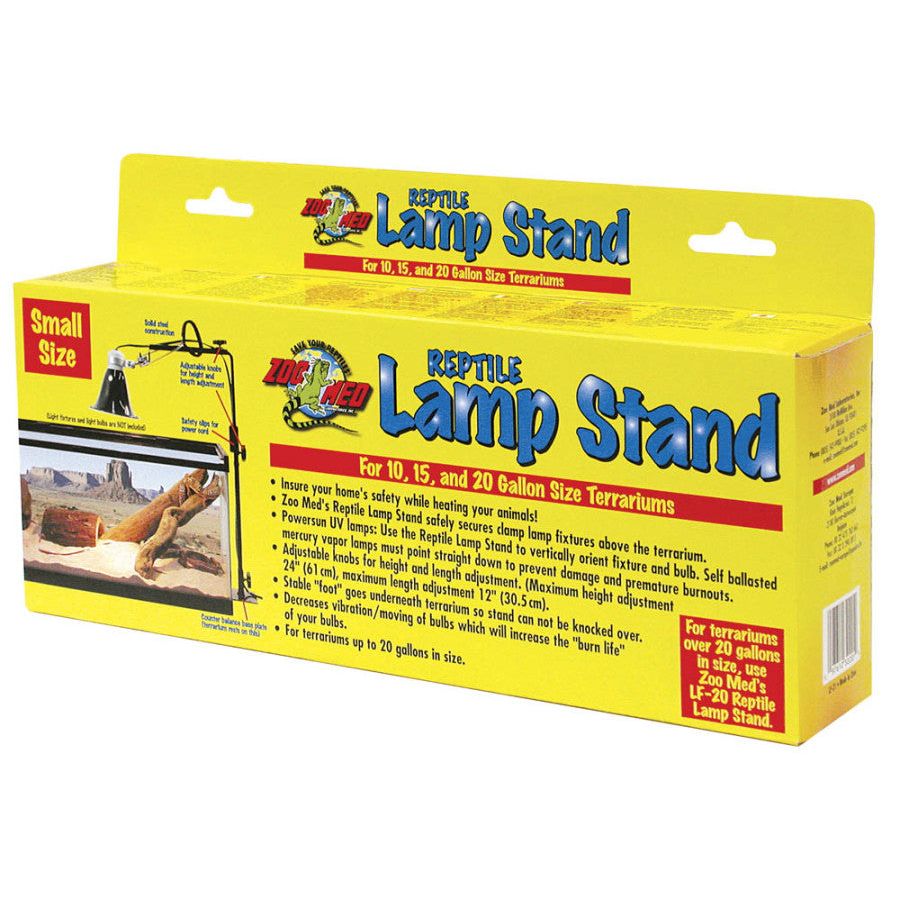 Zoo Med Reptile Lamp Stand Black 1ea/SM