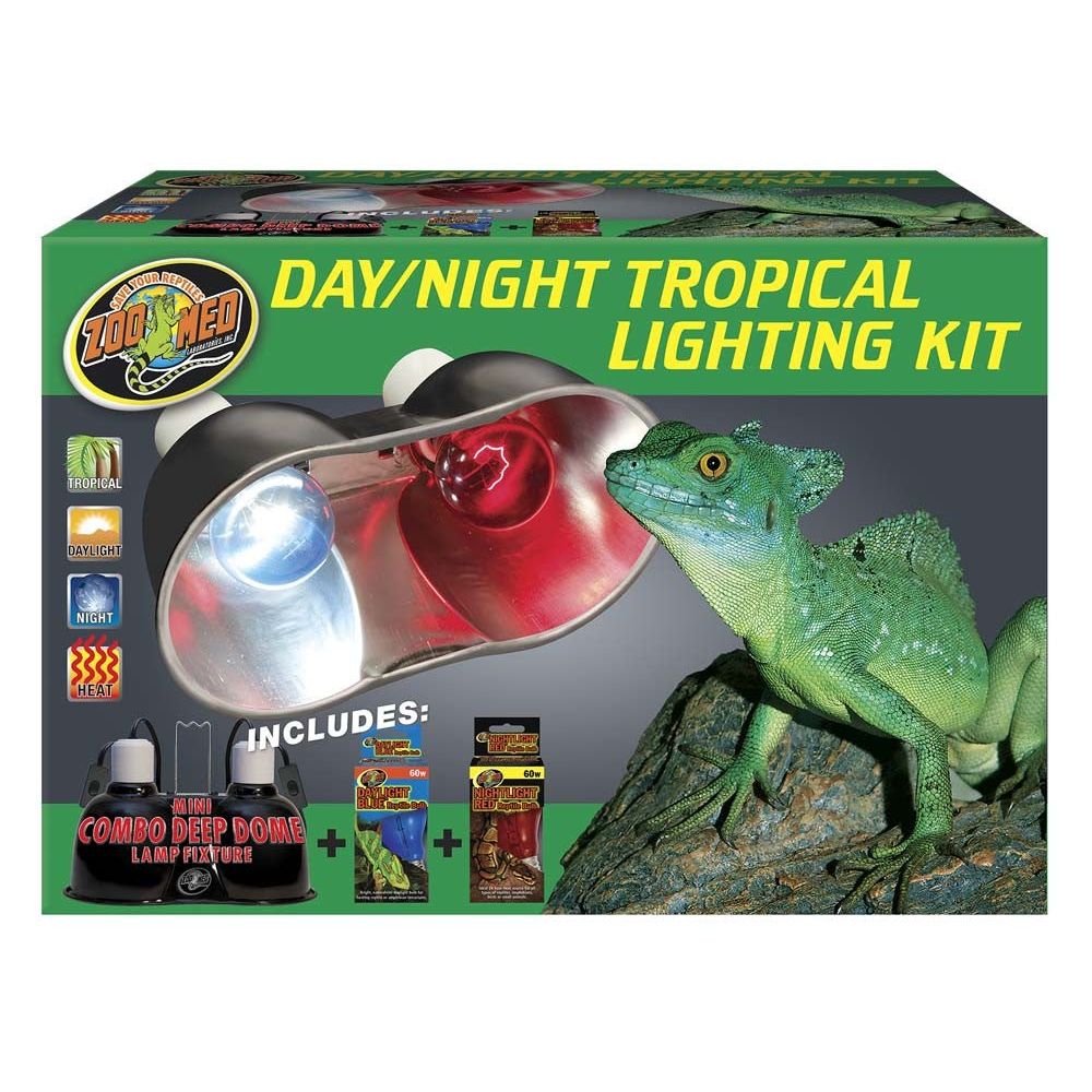 Zoo Med Day & Night Tropical Lighting Kit 1ea