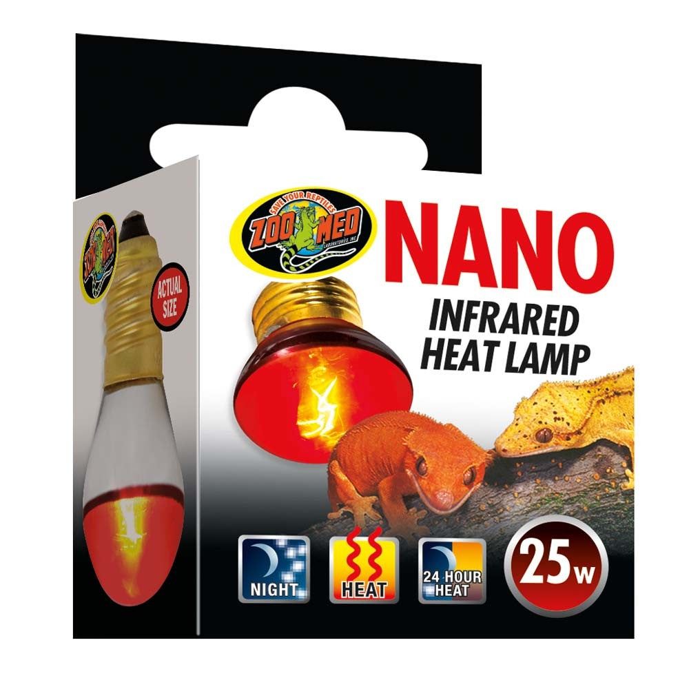 Zoo Med Nano Infrared Heat Lamp 1ea/25 W