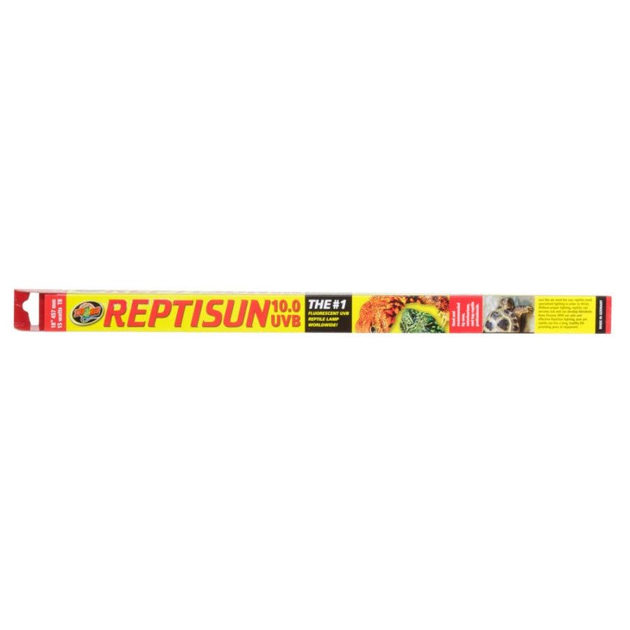 Zoo Med ReptiSun 10.0 UVB T8 Fluorescent Lamp White 1ea/18 in