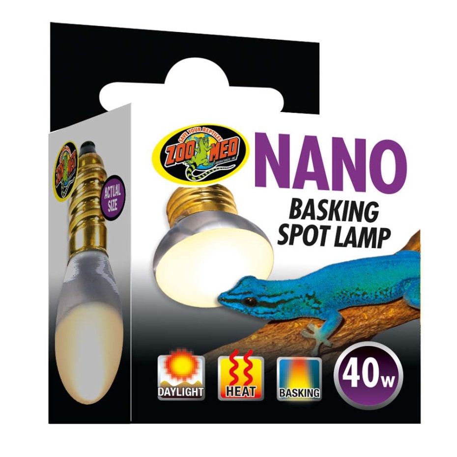 Zoo Med Nano Basking Spot Lamp White 1ea/40 W