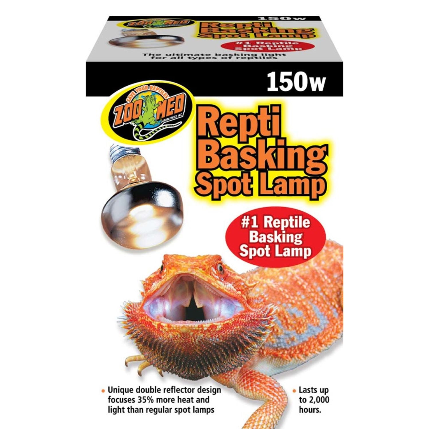 Zoo Med Repti Basking Spot Lamp 1ea/150 W