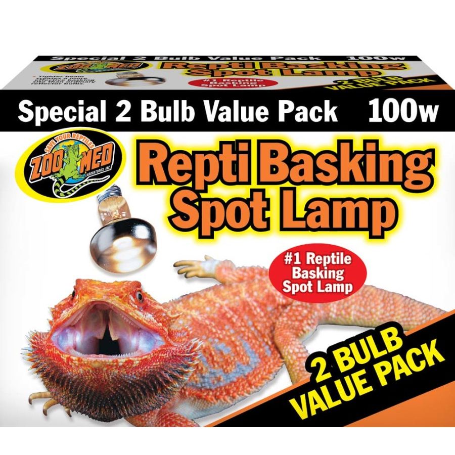 Zoo Med Repti Basking Spot Lamp 1ea/100 W, 2 pk