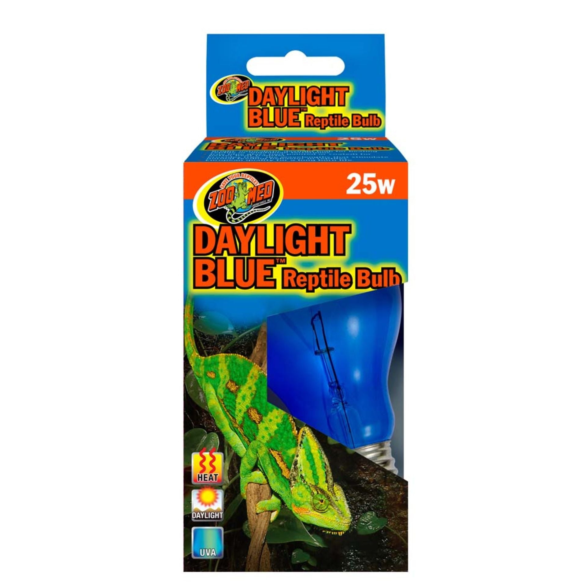 Zoo Med Daylight Blue Reptile Bulb Blue 1ea/25 W