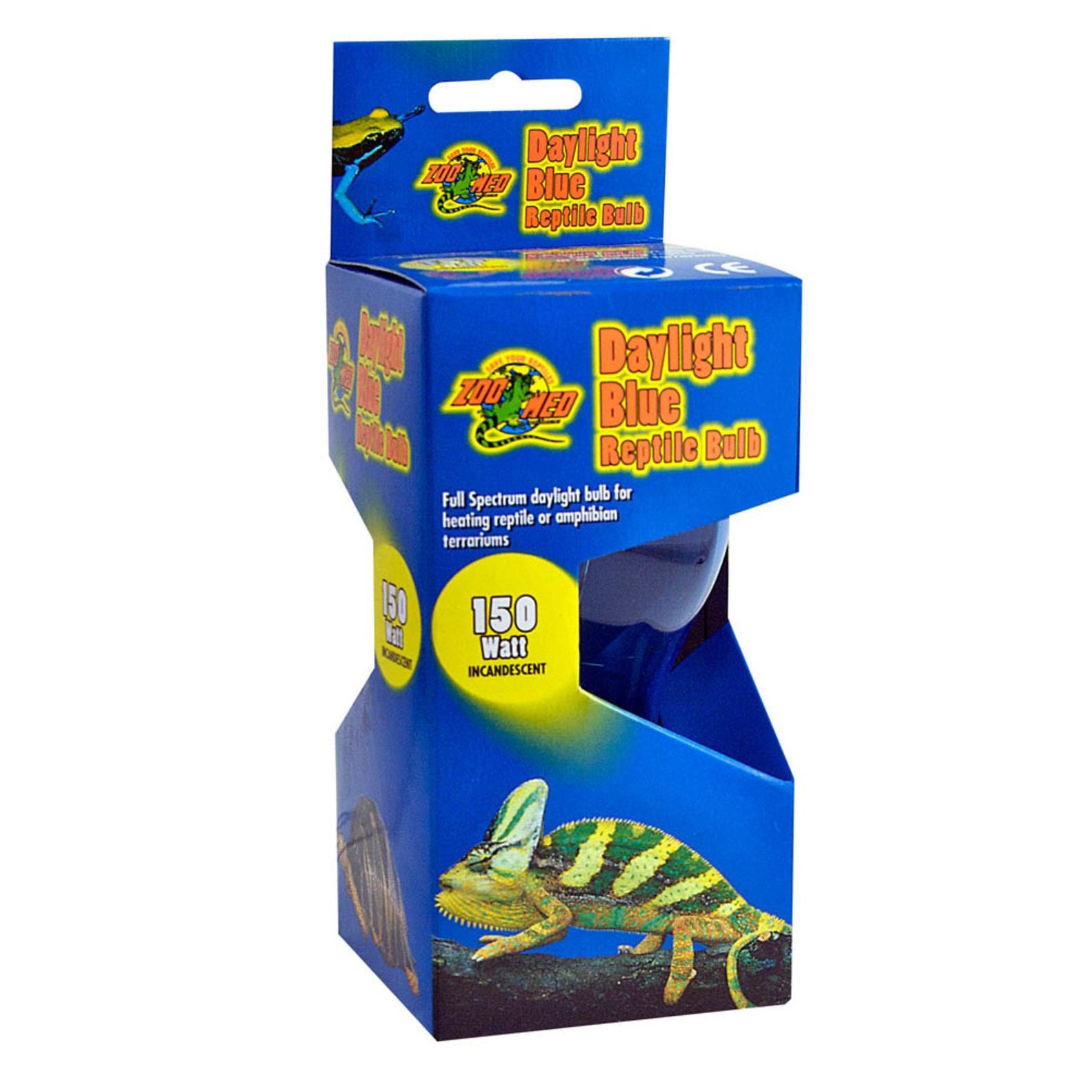 Zoo Med Daylight Blue Reptile Bulb Blue 1ea/150 W