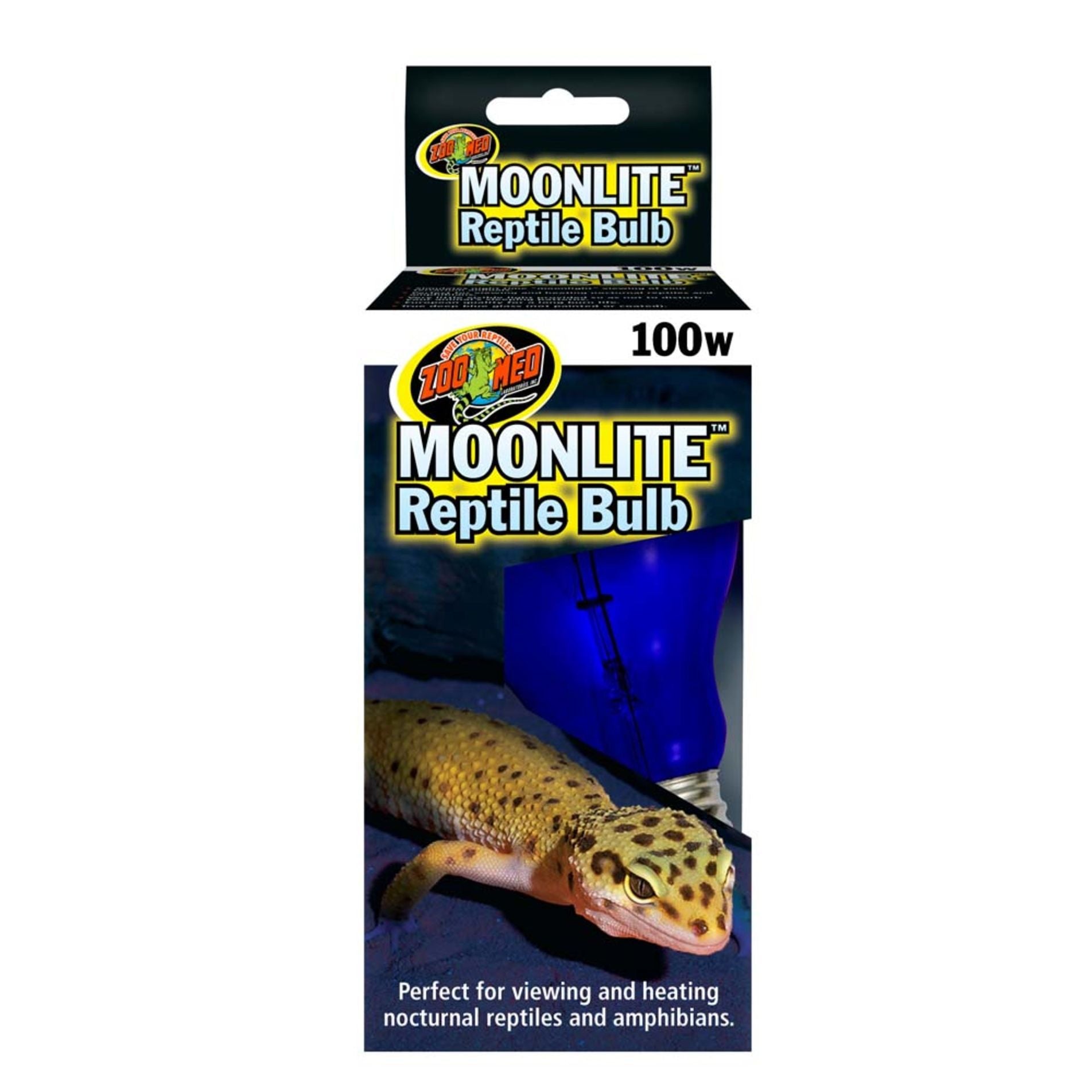 Zoo Med Moonlite Reptile Bulb Deep Blue 1ea/100 W