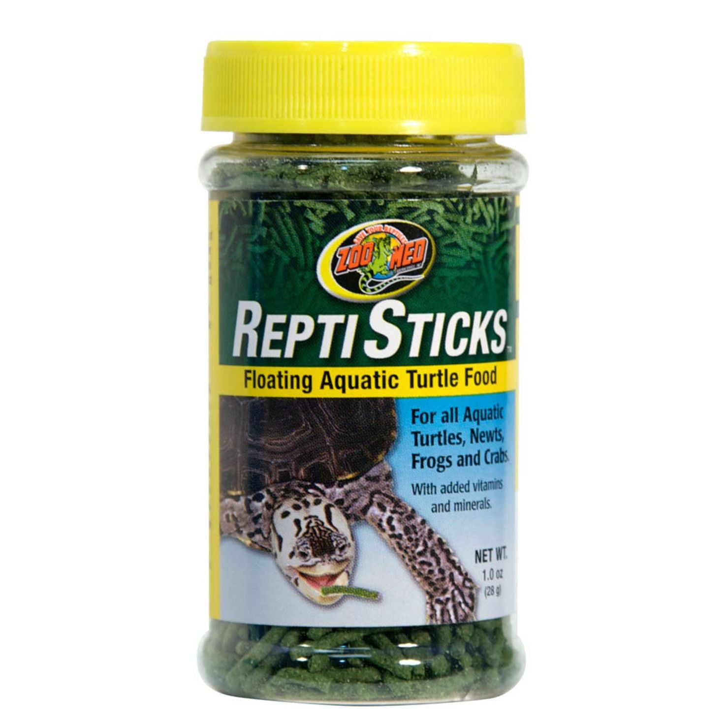 Zoo Med Reptisticks Floating Aquatic Turtle Dry Food 1ea/1 oz