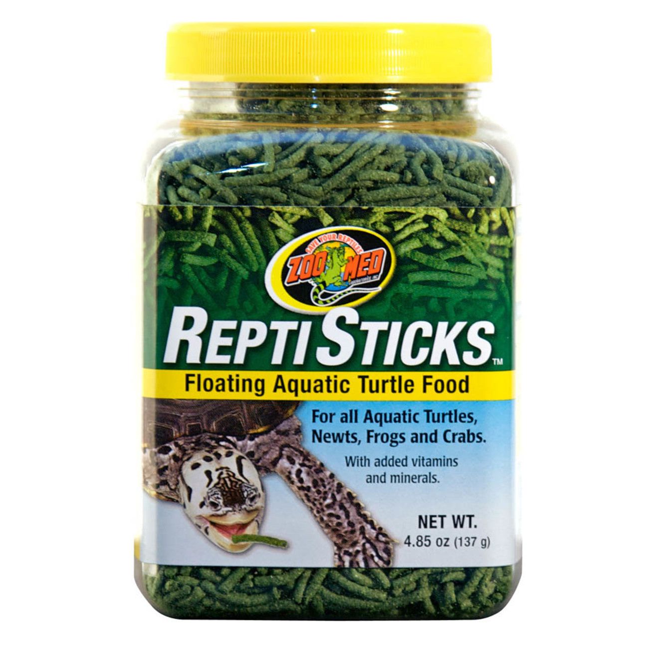 Zoo Med Reptisticks Floating Aquatic Turtle Dry Food 1ea/4.85 oz
