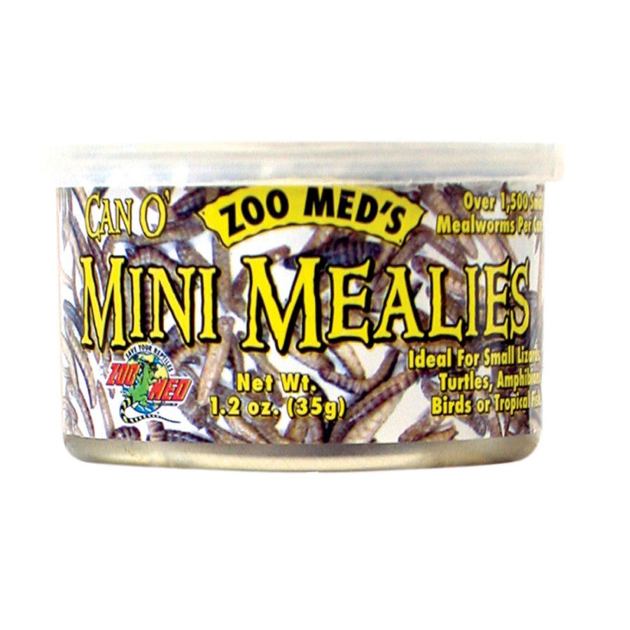 Zoo Med Can O' Mini Mealies Reptile Wet Food 1ea/1.2 oz