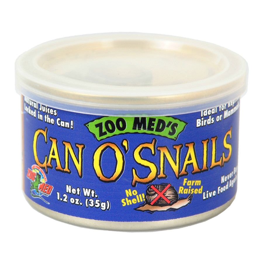 Zoo Med Can O' Snails Reptile Wet Food 1ea/1.7 oz