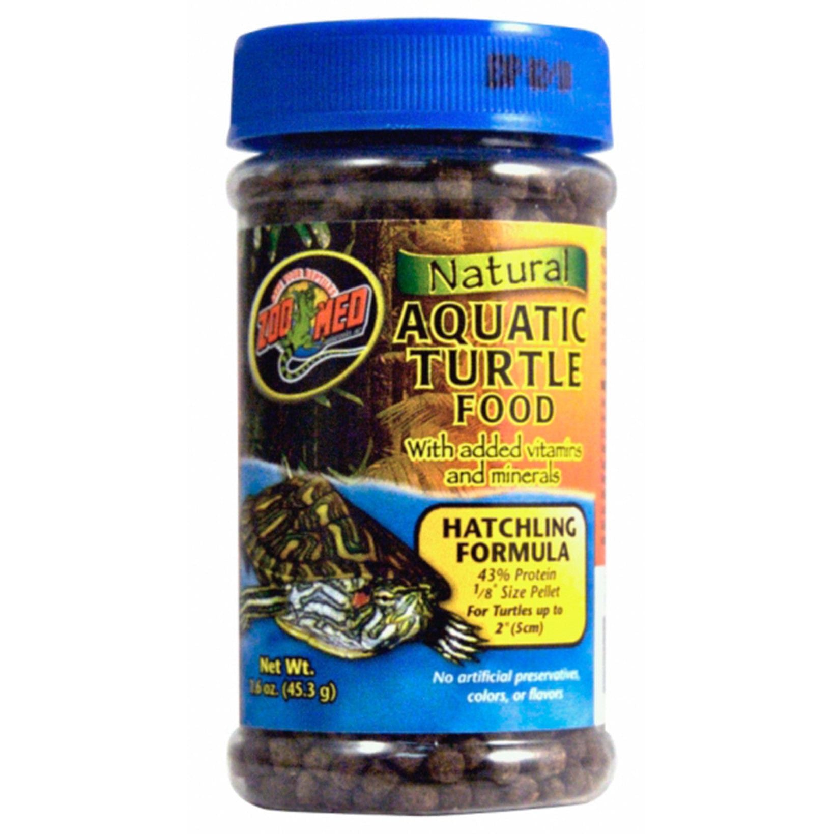 Zoo Med Aquatic Turtle Micro Pellet Hatchling Food 1ea/1.6 oz