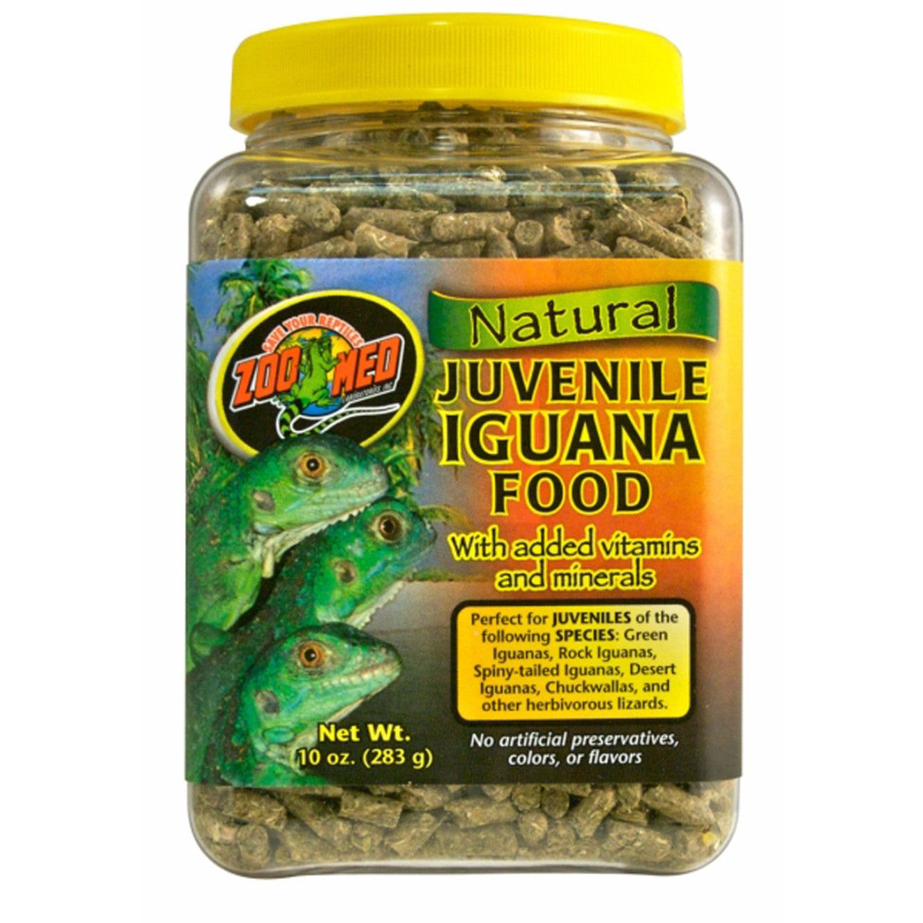 Zoo Med All Natural Juvenile Iguana Dry Food 1ea/10 oz