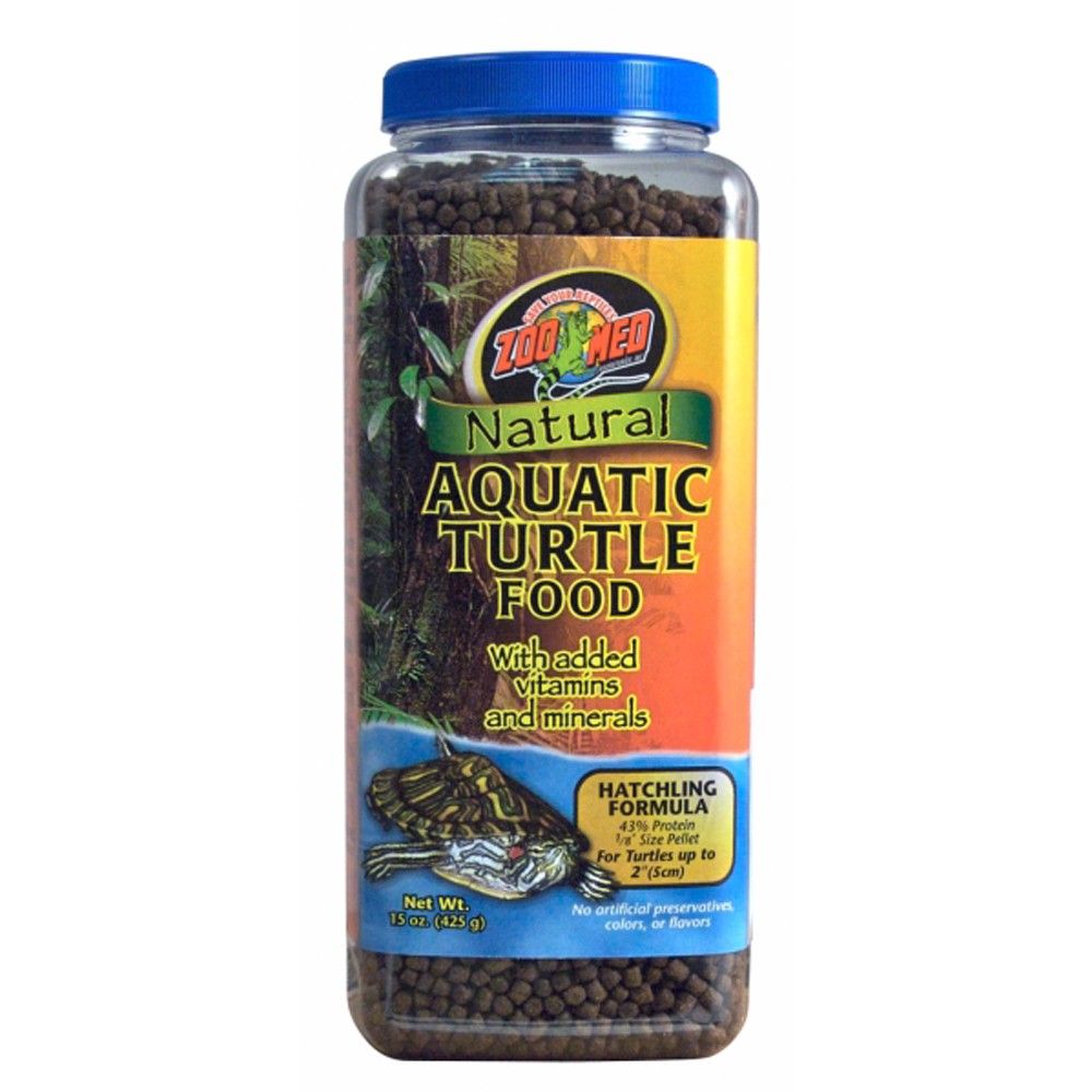 Zoo Med Aquatic Turtle Micro Pellet Hatchling Food 1ea/15 oz