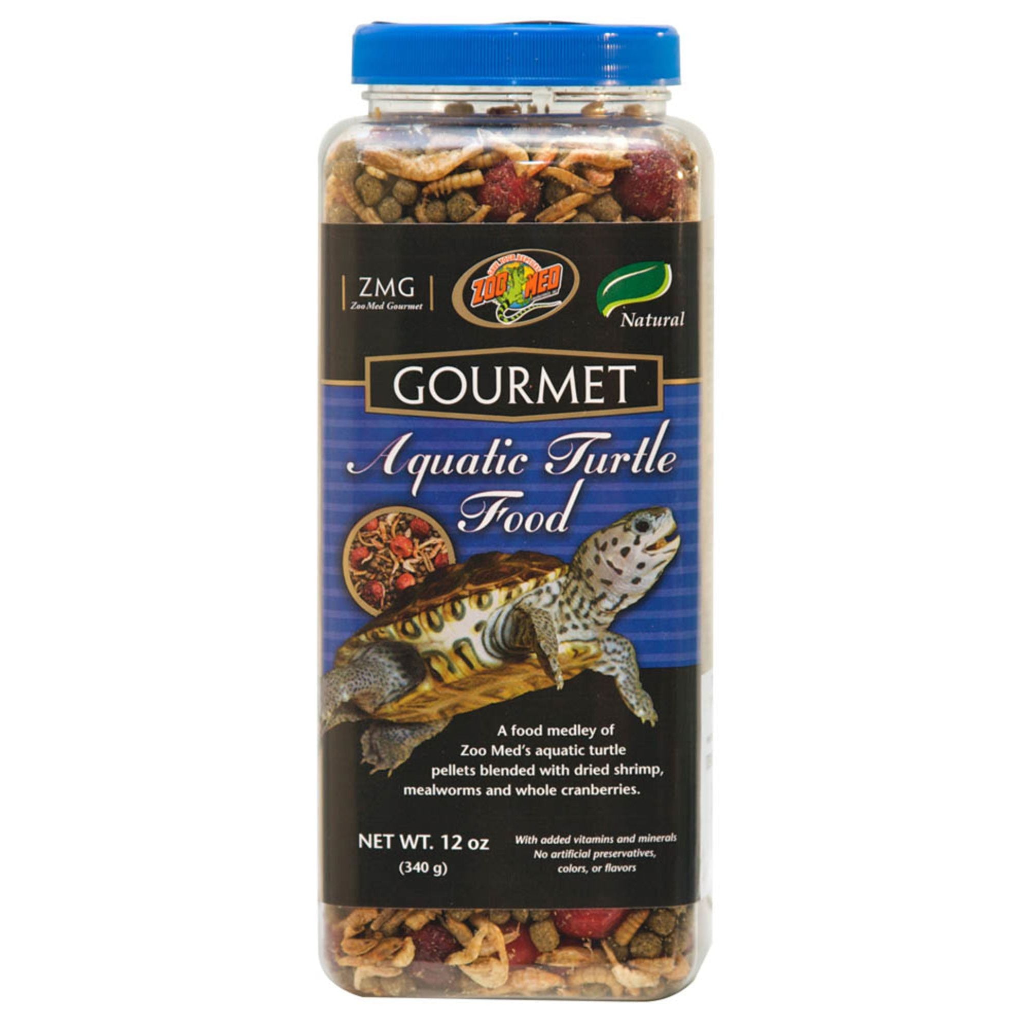 Zoo Med Gourmet Aquatic Turtle Dry Food 1ea/12 oz