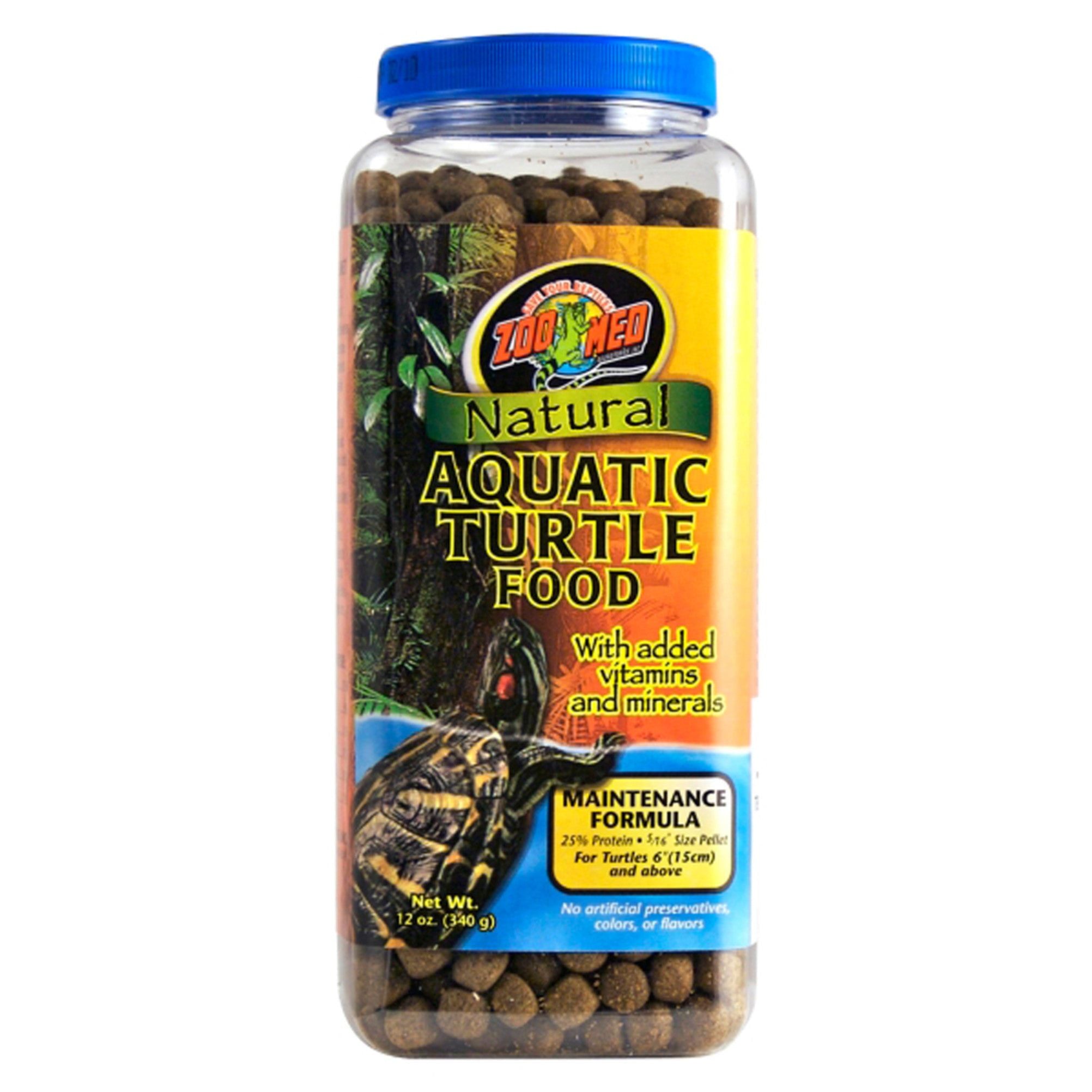 Zoo Med Aquatic Turtle Food Maintenance Formula Dry Food 1ea/12 oz