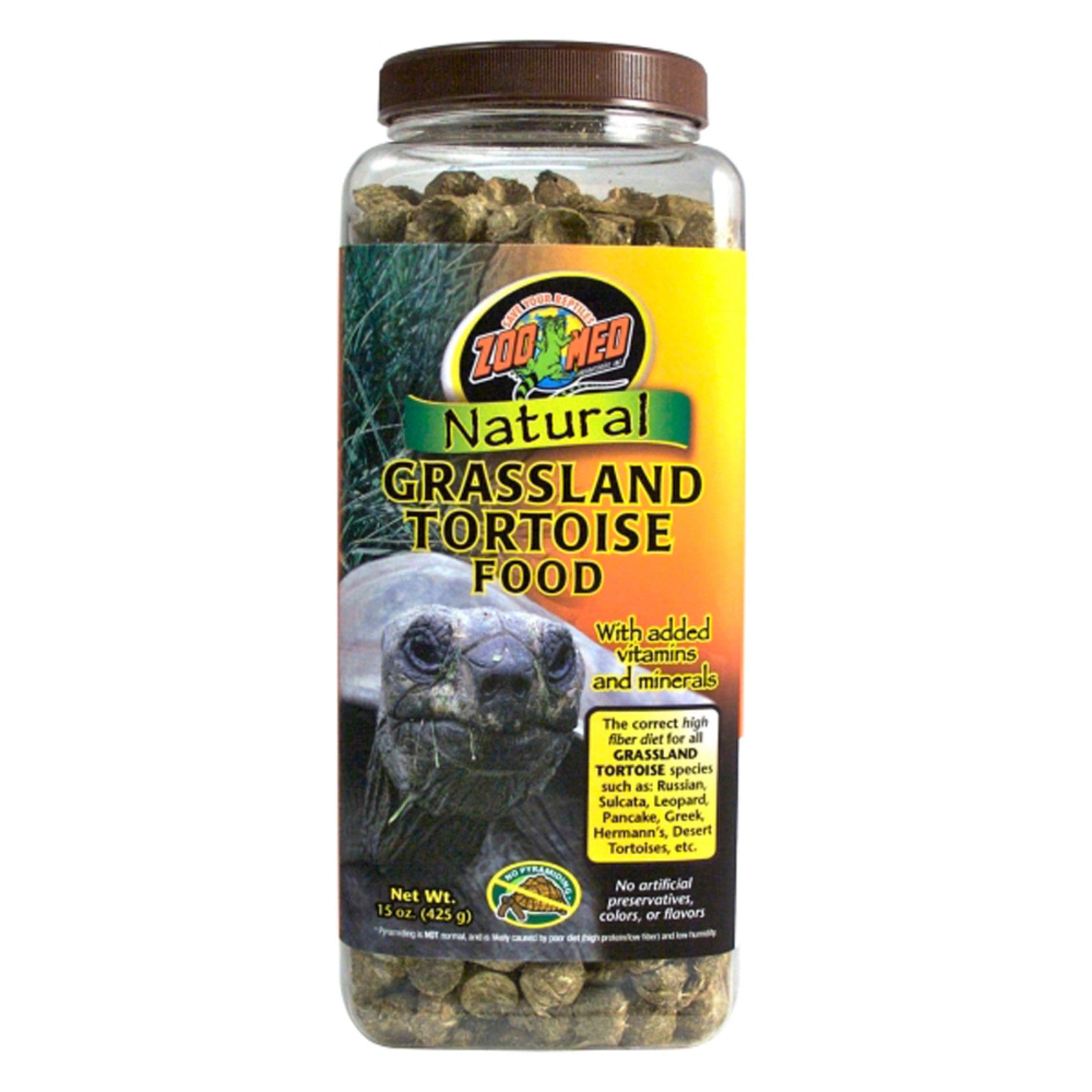 Zoo Med Natural Grassland Tortoise Dry Food 1ea/15 oz