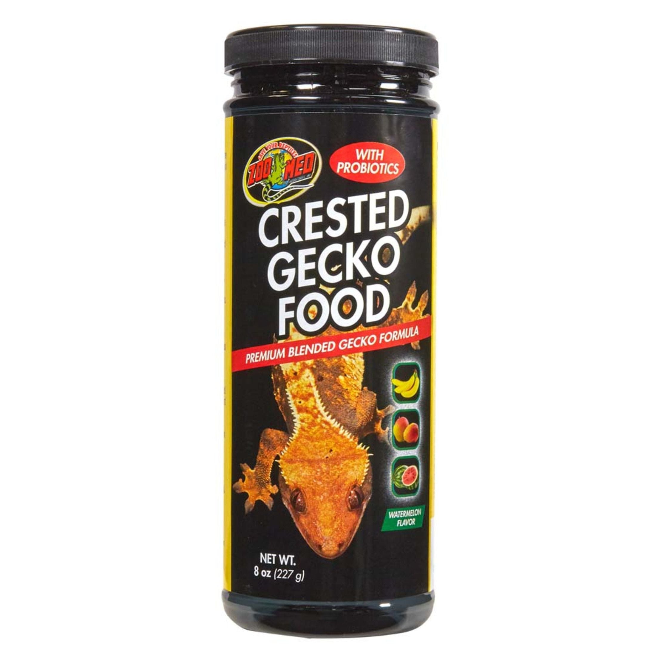 Zoo Med Crested Gecko Food Premium Blended Watermelon Dry Food 1ea/8 oz