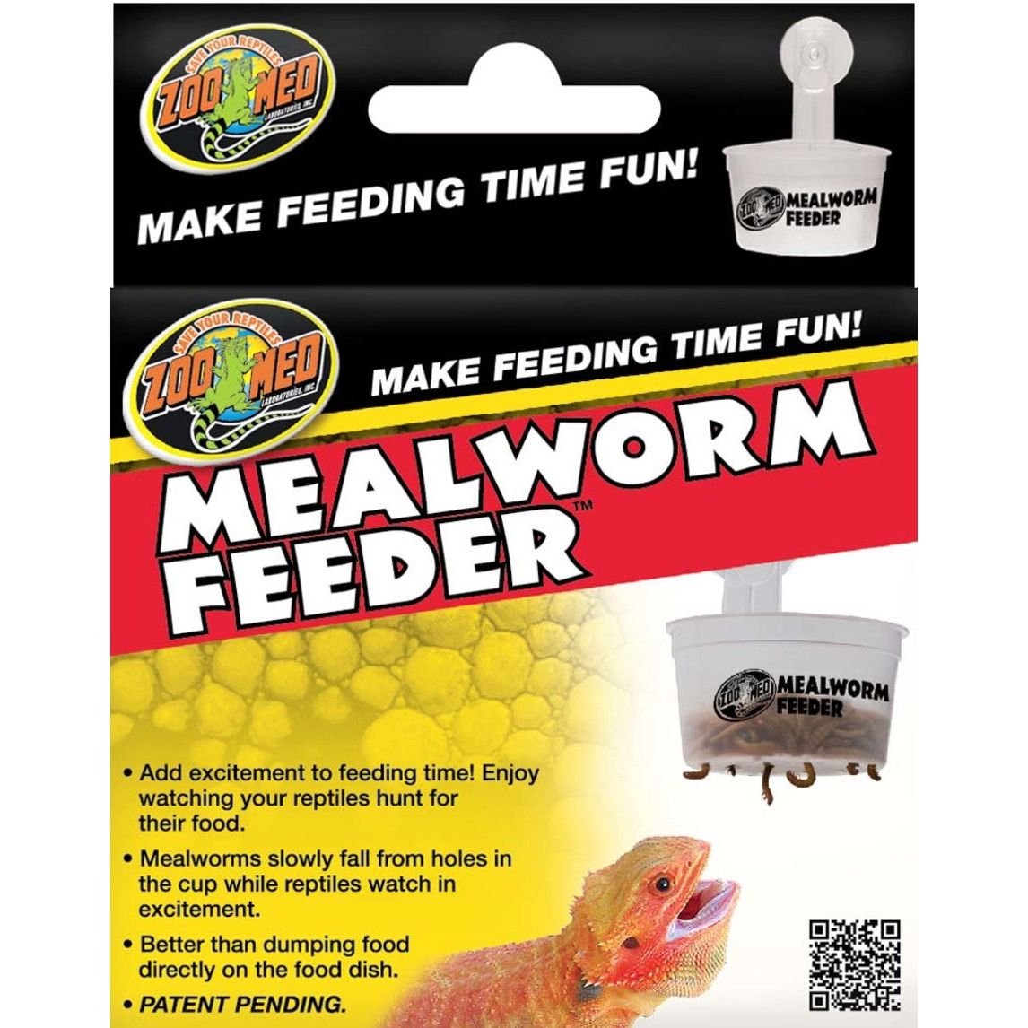 Zoo Med Mealworm Feeder White 1ea