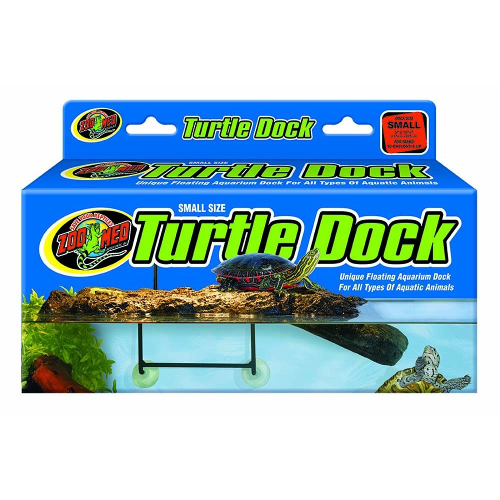 Zoo Med Turtle Dock Basking Platform Brown 1ea/SM