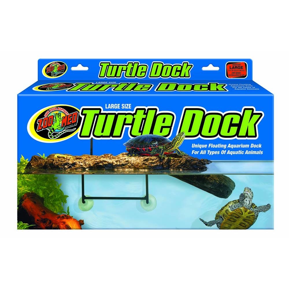 Zoo Med Turtle Dock Basking Platform Brown 1ea/LG