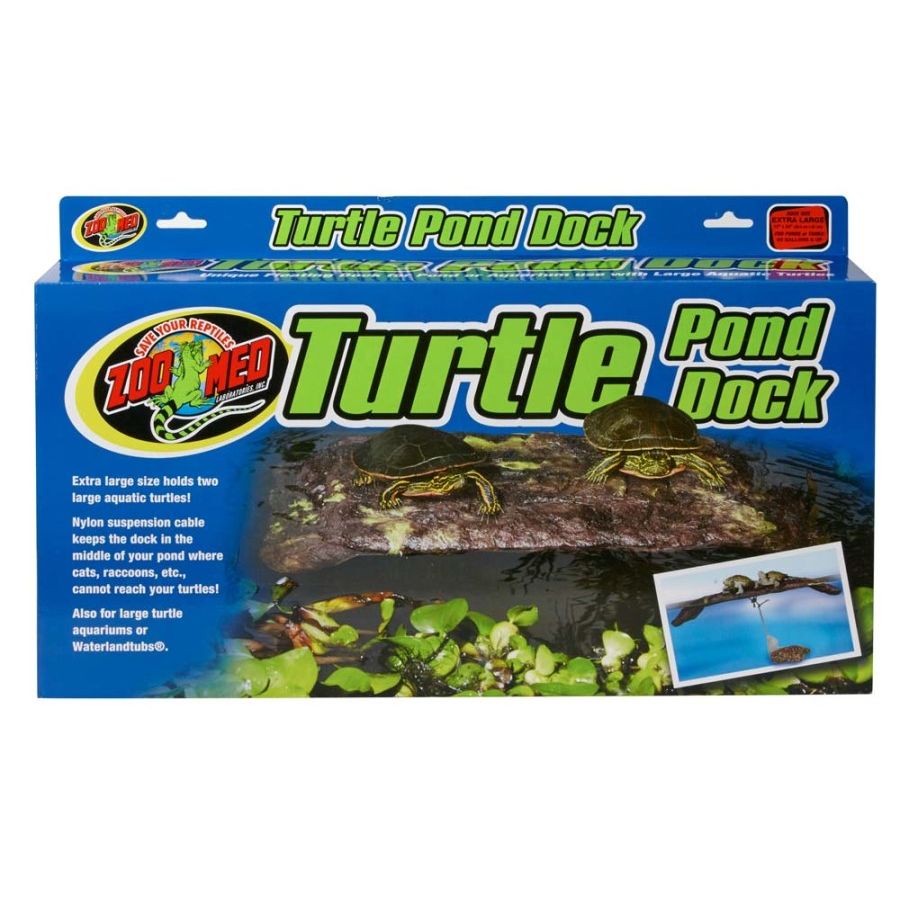 Zoo Med Turtle Dock Basking Platform Brown 1ea/XL