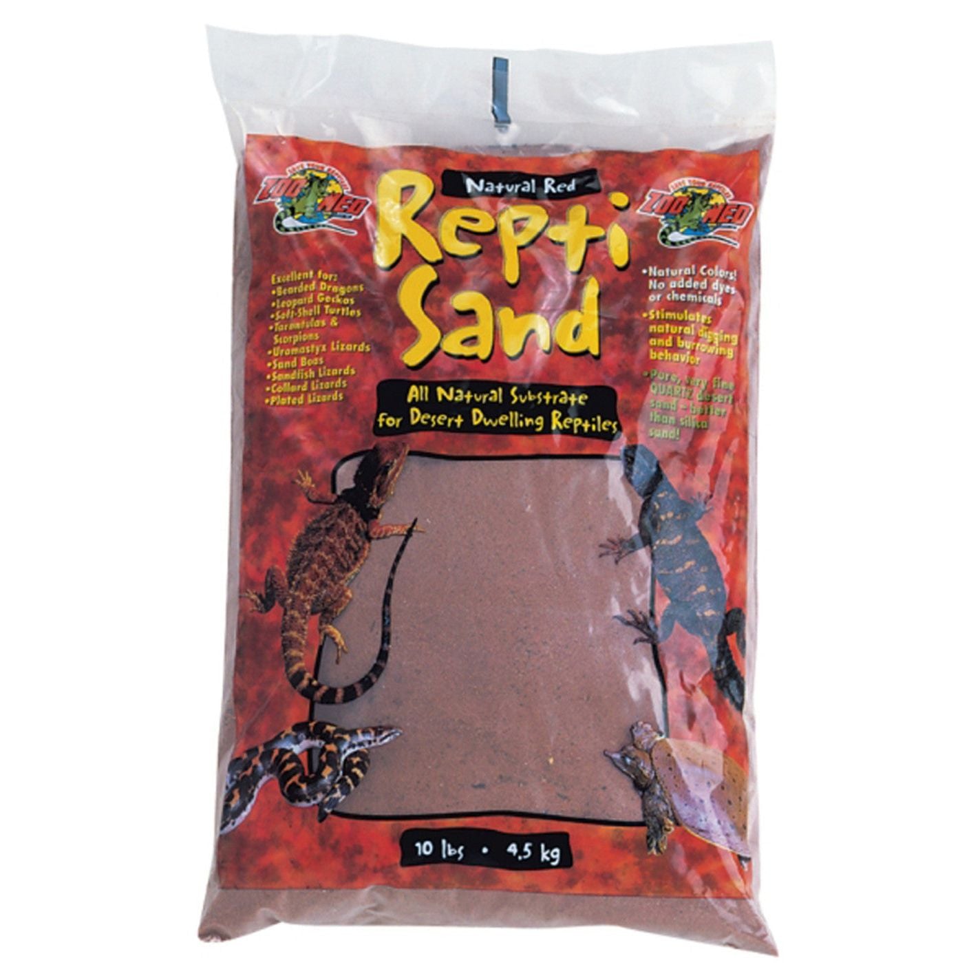 Zoo Med ReptiSand Natural Red 3ea/10 lb