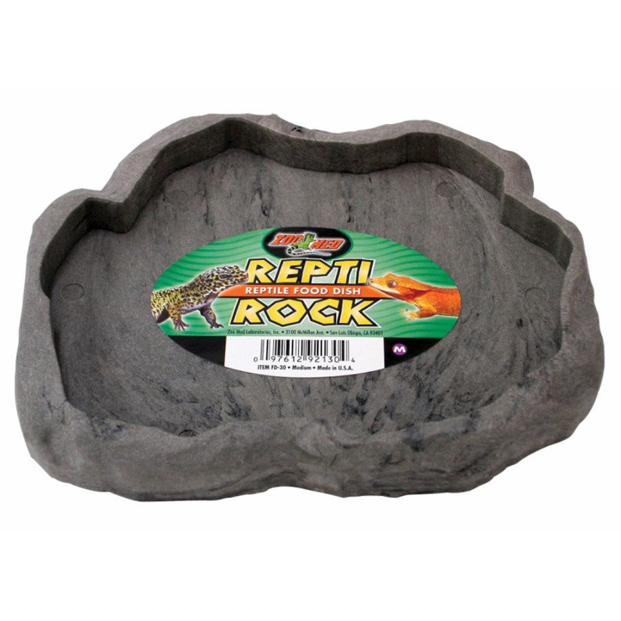 Zoo Med Repti Rock Food Dish Assorted 1ea/MD
