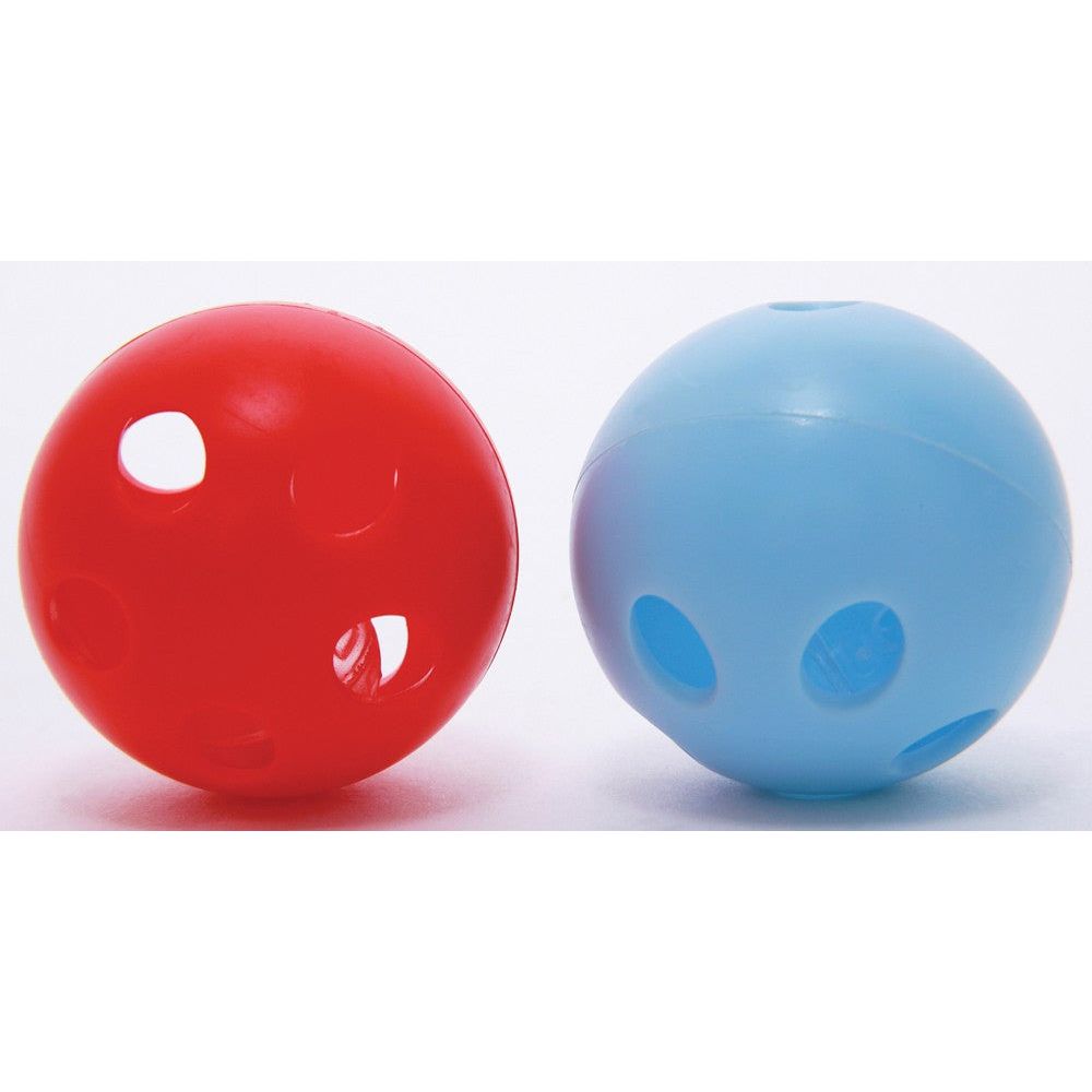 Marshall Pet Products Ferret Plastic Bell Toys Assorted 1ea/2 pk