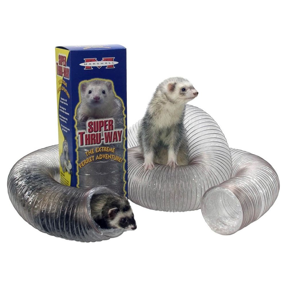 Marshall Pet Products Ferret Super Thru-Way Tunnel Toy Copper 1ea/15 ft