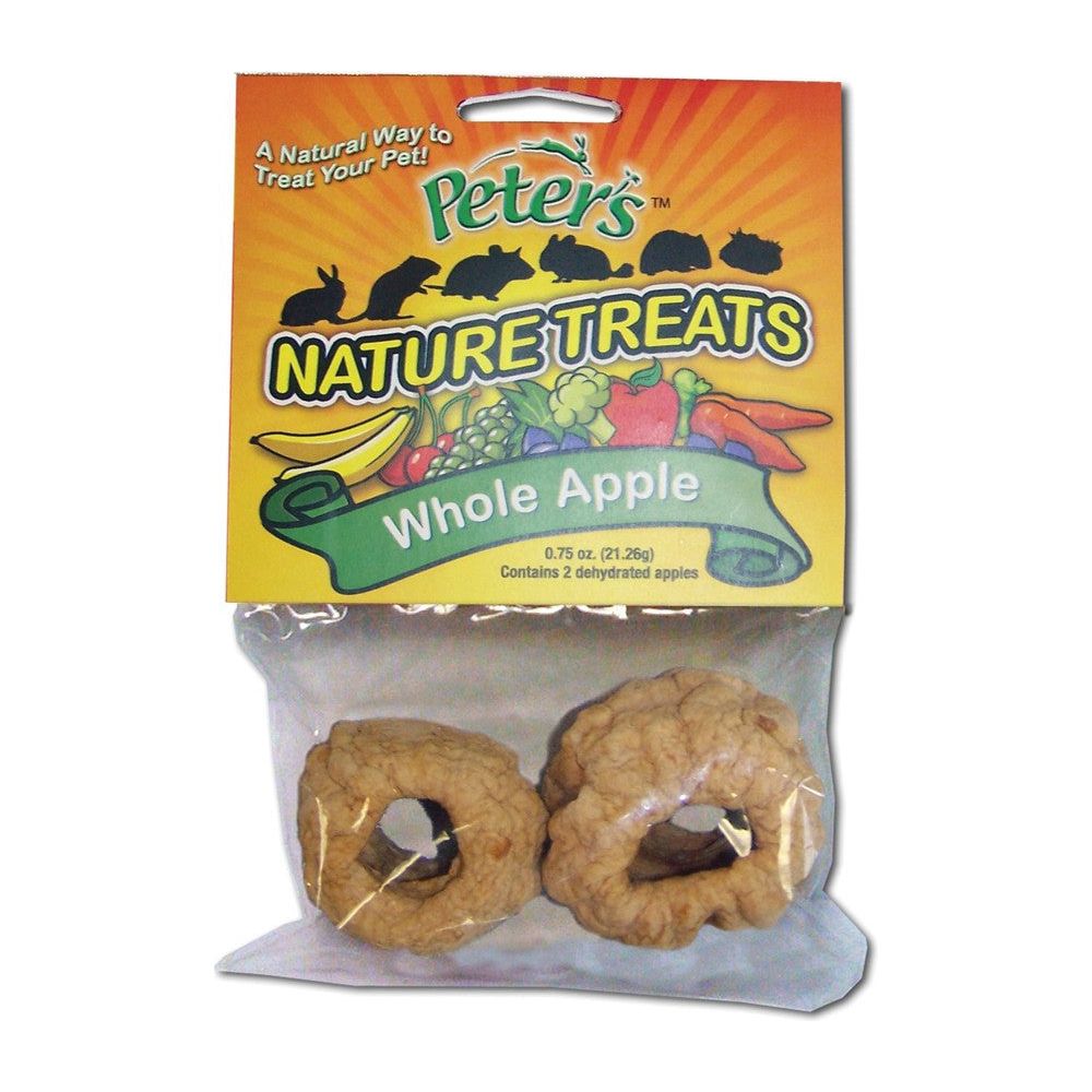 Marshall Pet Products Peter's Whole Apple Nature Treats for Small Animals 1ea/0.75 oz, 2 pk