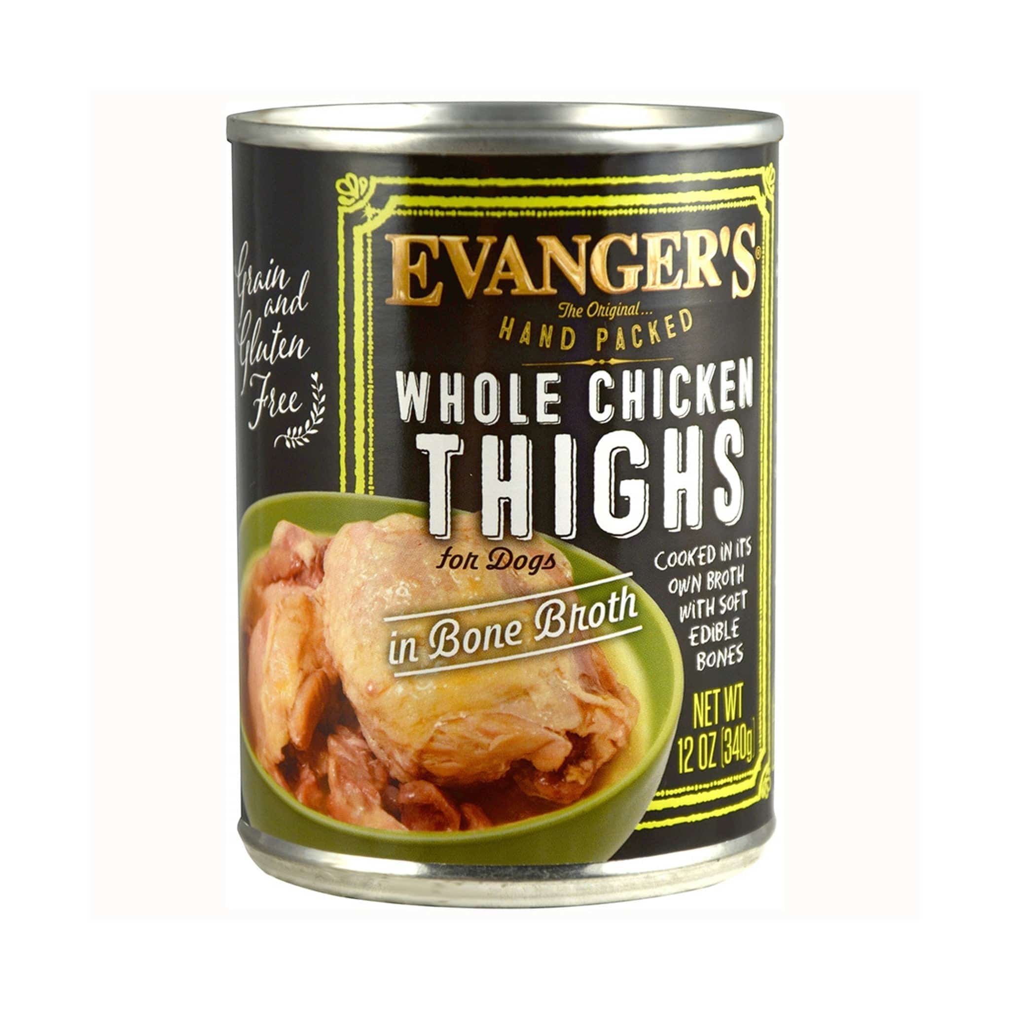 Evanger's Whole Chicken Thigh w/Broth