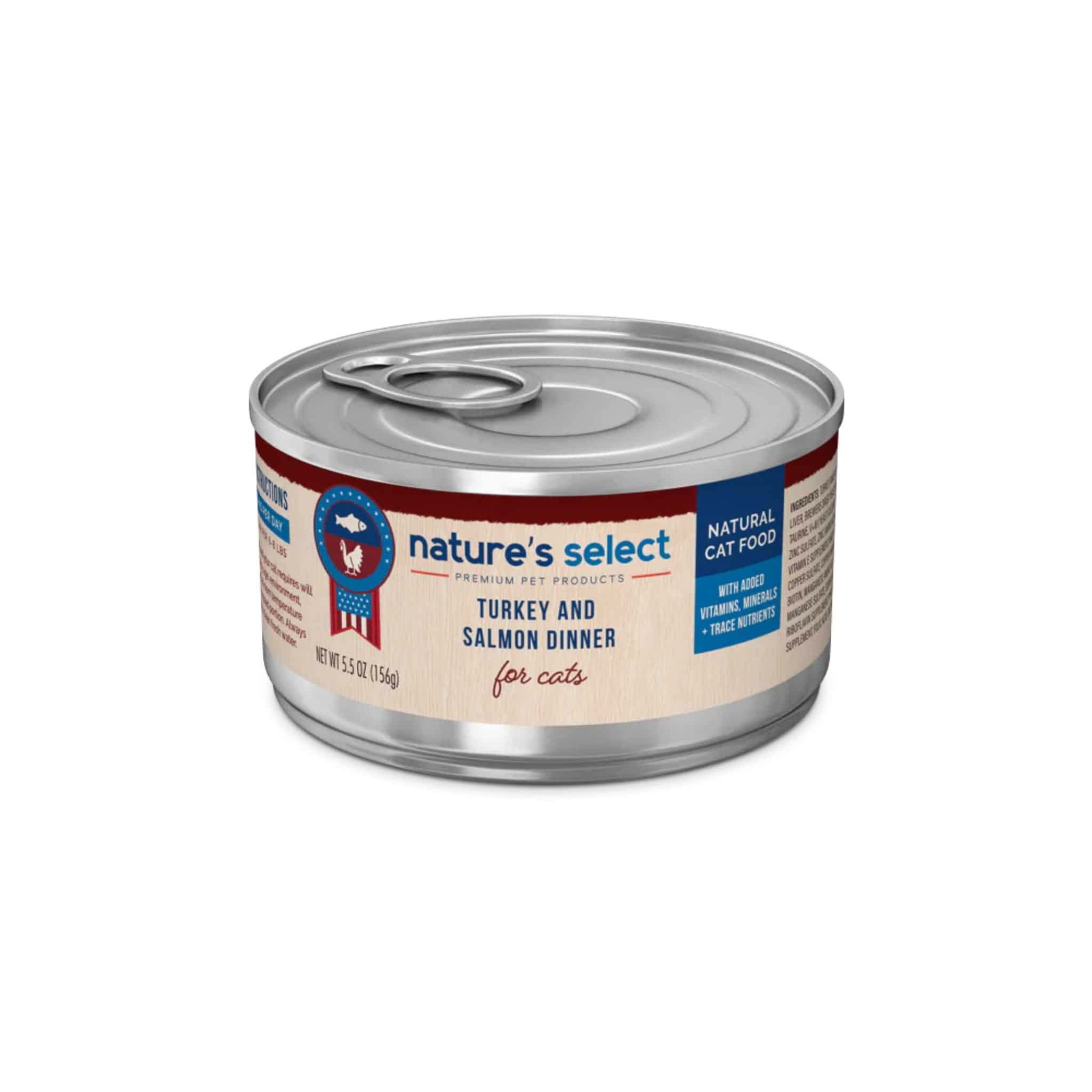 Nature's Select Turkey & Salmon Dinner Canned Cat Food