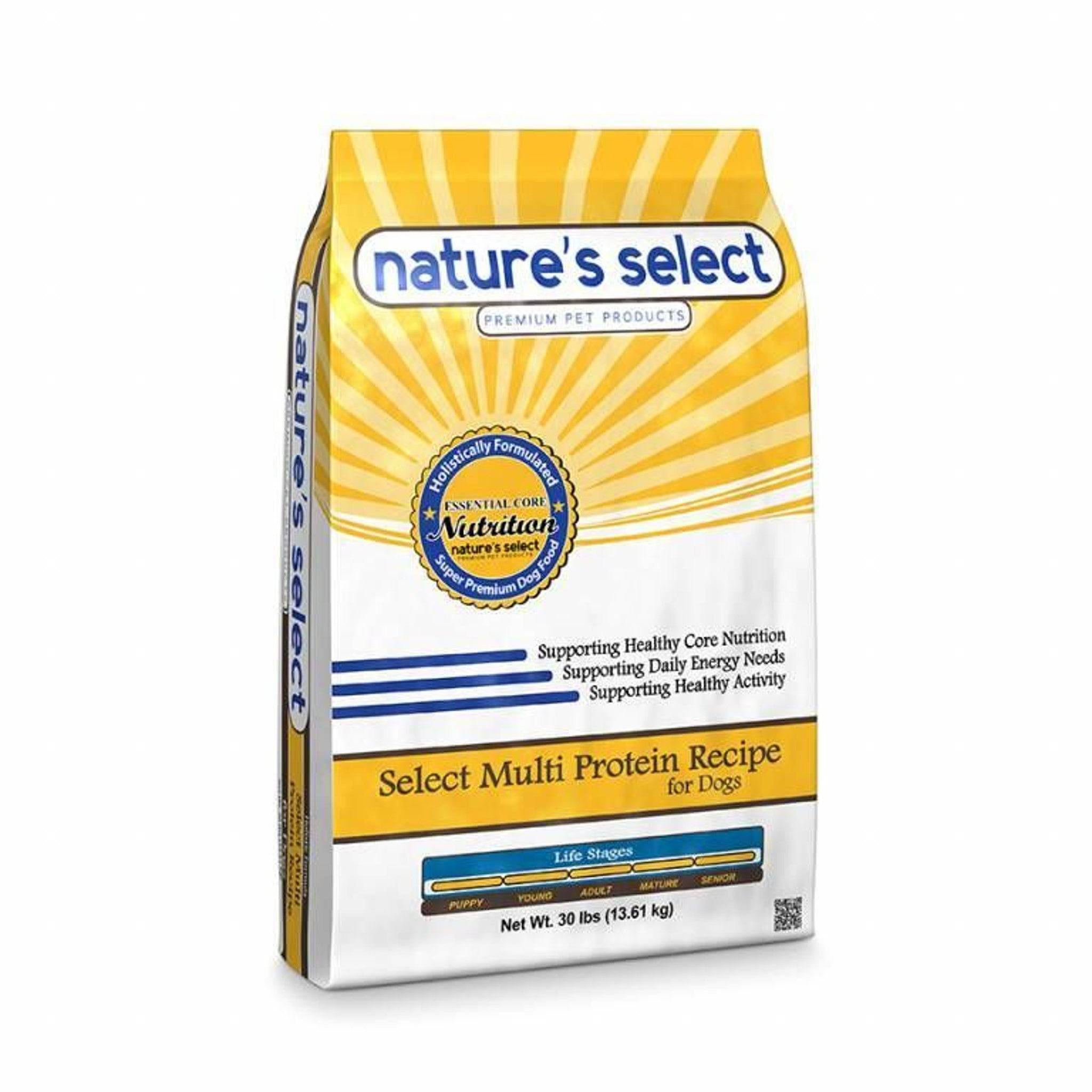 Nature select dog food hotsell